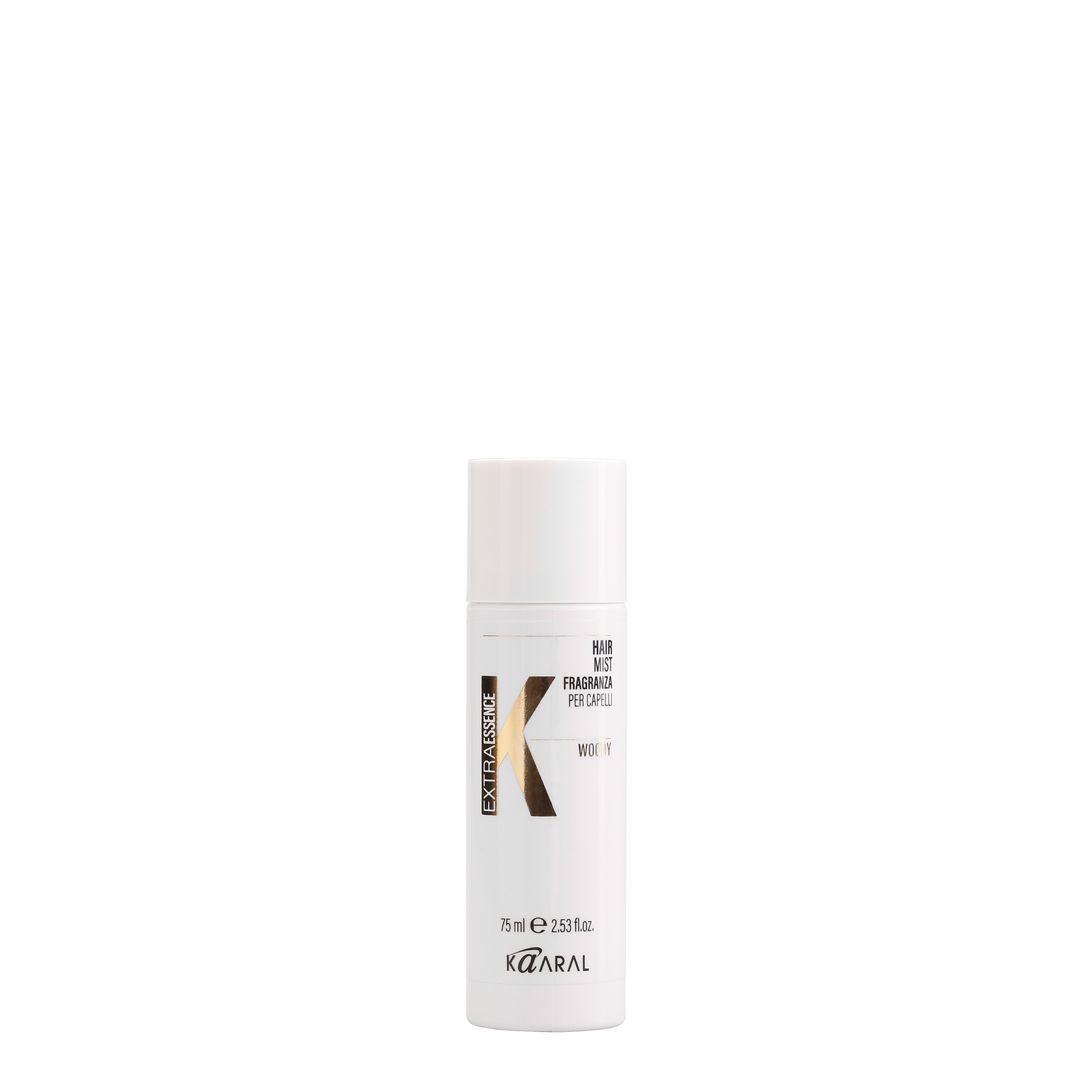 White K Extra product bottle on a black background