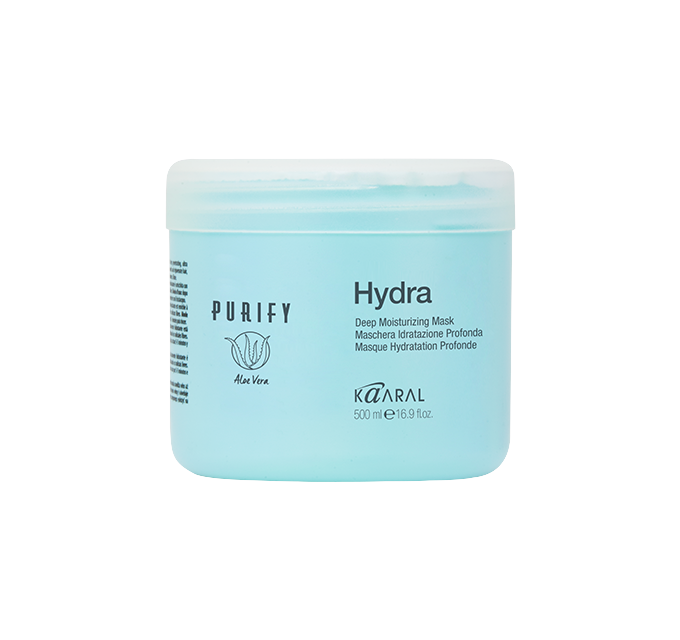 Turquoise Purify Hydra jar on a black background