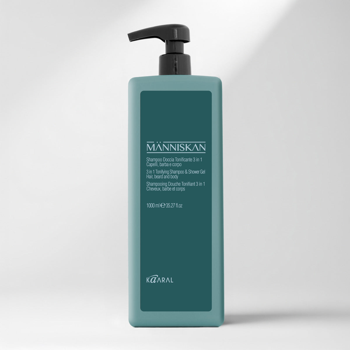 Manniskan Shampoo Doccia Tonificante 3 in 1 - Fomato da Litro